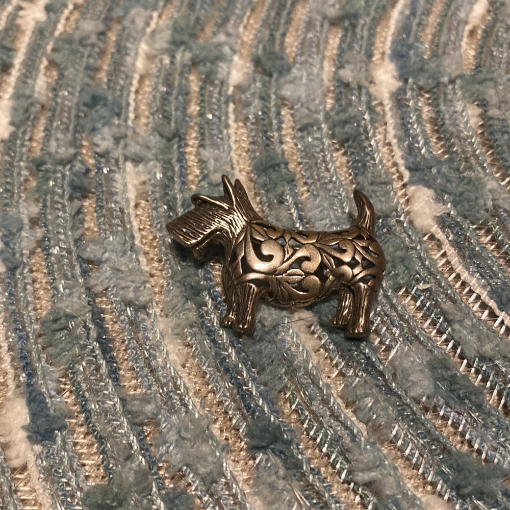 Dog brooch